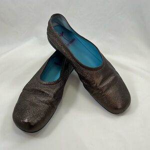 Thierry Rabotin leather flats